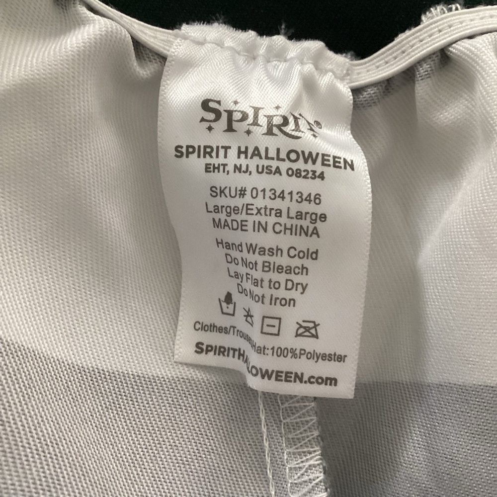 Spirit Men’s Jailbird Costume Size Large/X-Large - Picture 9 of 12